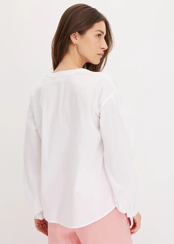 Blouse courte devant, longue derrière, bonprix