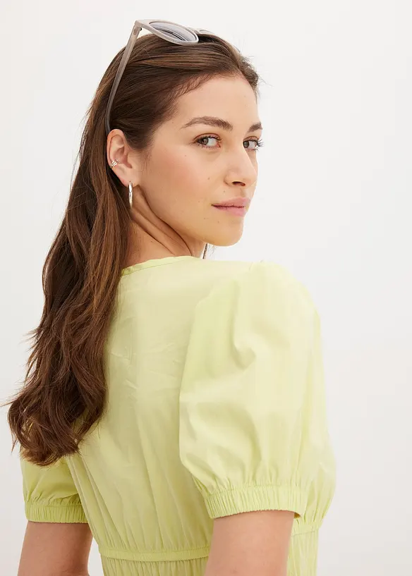 Robe midi à taille élastiquée, bonprix