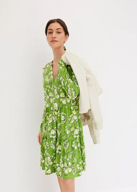 Robe en jersey élastique, bonprix
