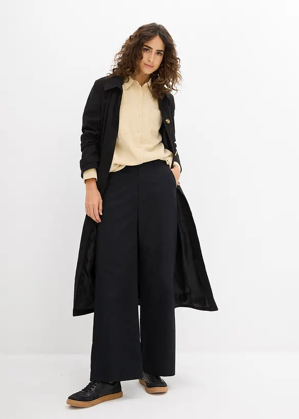 Chemisier fluide en viscose mélangée, bonprix
