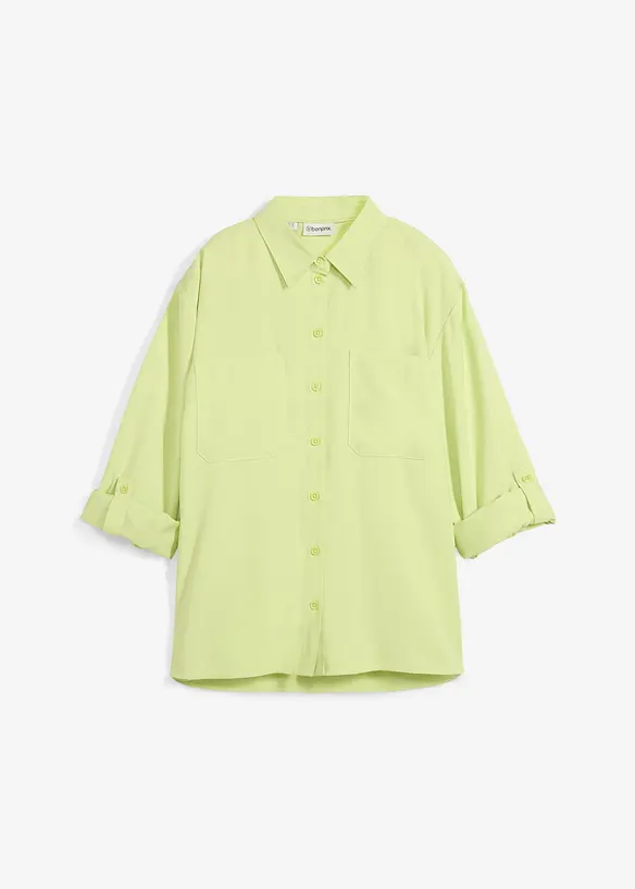 Chemisier fluide en viscose mélangée, bonprix