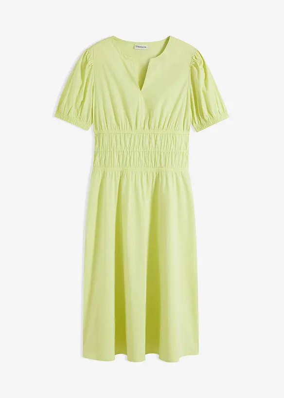 Robe midi à taille élastiquée, bonprix