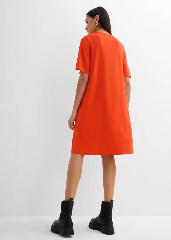 Robe en jersey, coupe trapèze, bonprix