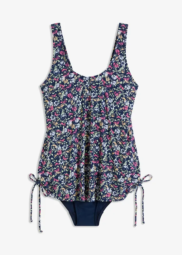 Maillot 1 pièce froncé sur les côtés, bonprix