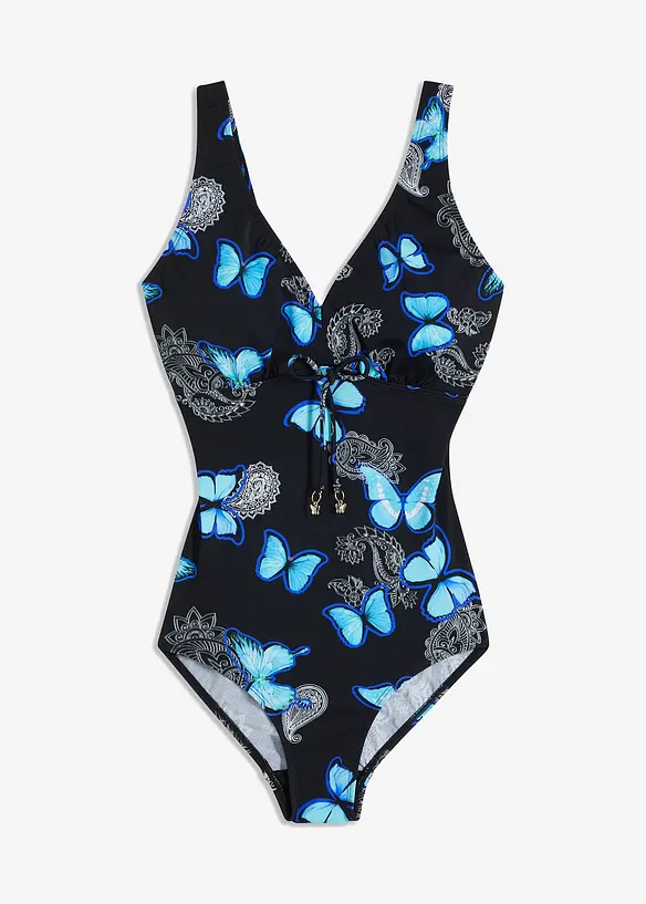 Maillot 1 pièce à encolure V, bonprix
