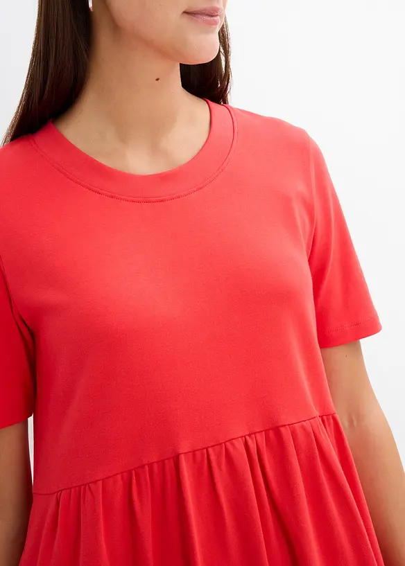 Robe évasée en jersey de coton épais, bonprix
