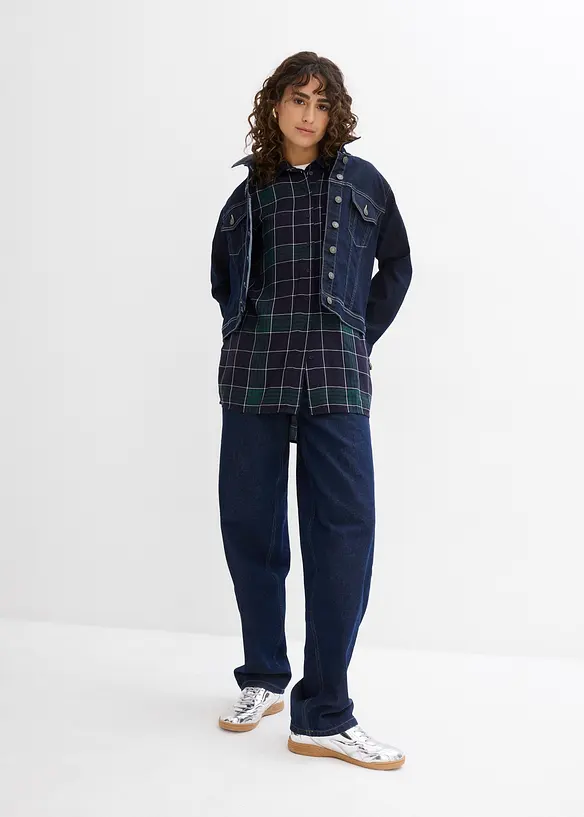 Chemisier oversize en viscose douce, bonprix