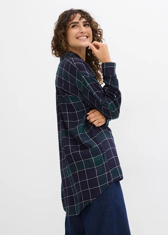 Chemisier oversize en viscose douce, bonprix