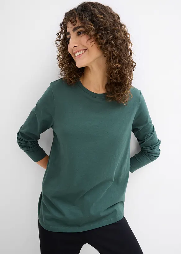 Lot de 2 T-shirts de grossesse et d’allaitement 100% coton, bonprix
