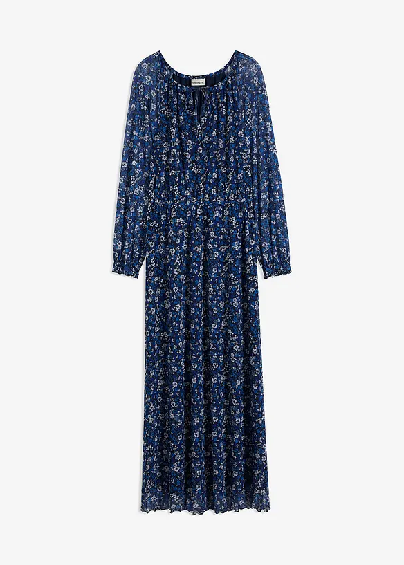 Robe longue en mesh, bonprix