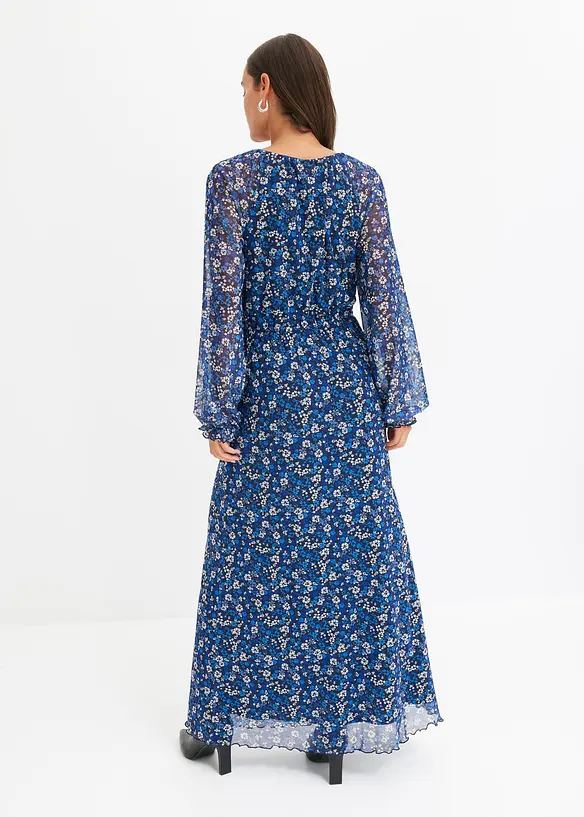 Robe longue en mesh, bonprix
