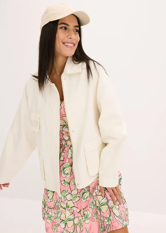 Veste utilitaire 100% coton, bonprix