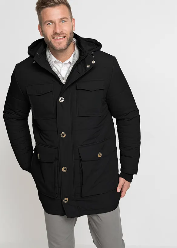 Parka rembourrée, bonprix