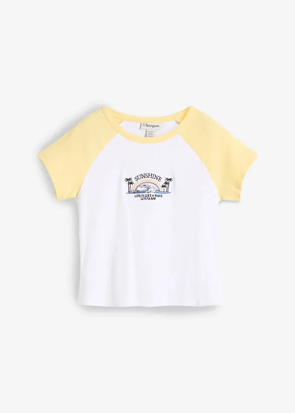 T-shirt à manches raglan, bonprix