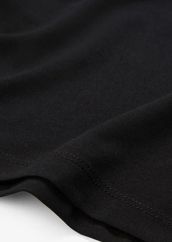 T-shirt col bénitier contenant de la viscose, bonprix