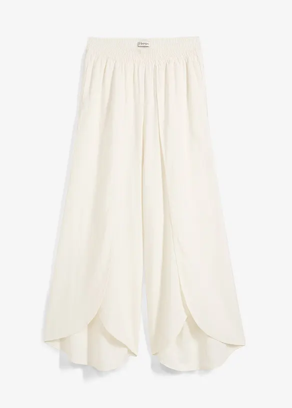 Pantalon raccourci et fendu en bas, bonprix
