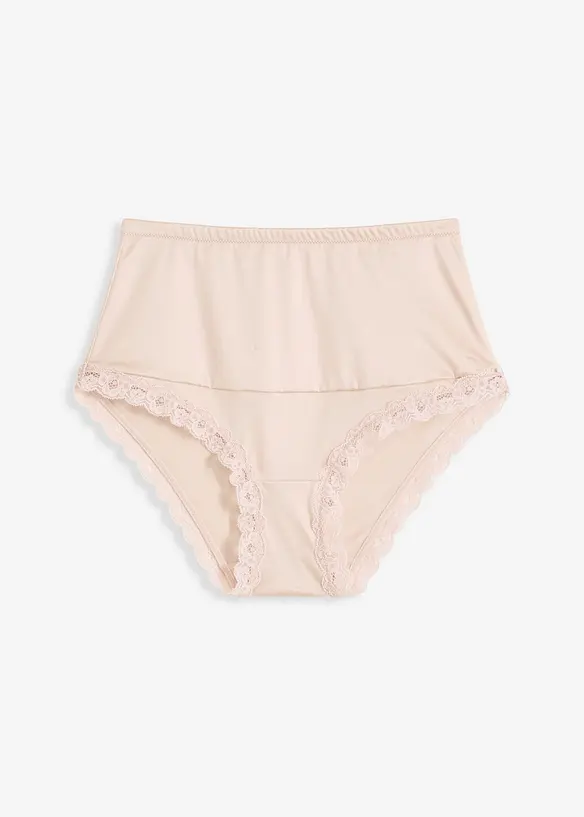Culotte sculptante taille haute, maintien moyen, matière brillante, bonprix