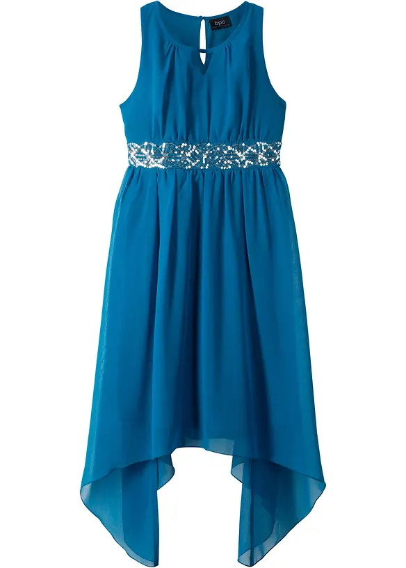 Robe en crêpe à sequins, bonprix