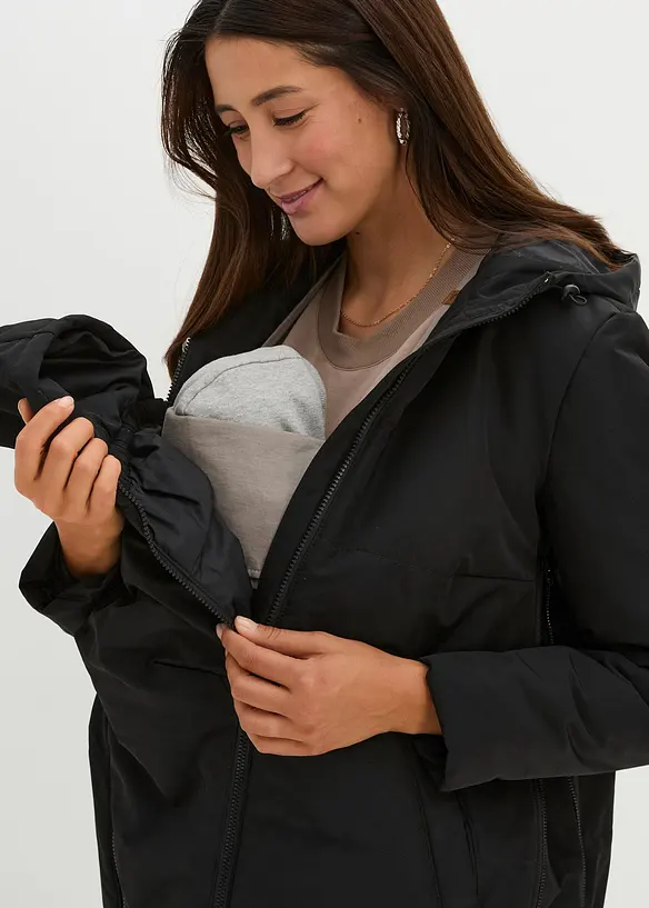 Veste de grossesse technique avec fonction de portage, rembourrée, bonprix