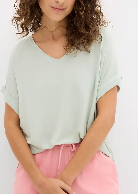 T-shirt en viscose fluide, bonprix