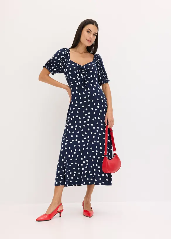 Robe midi imprimée, bonprix