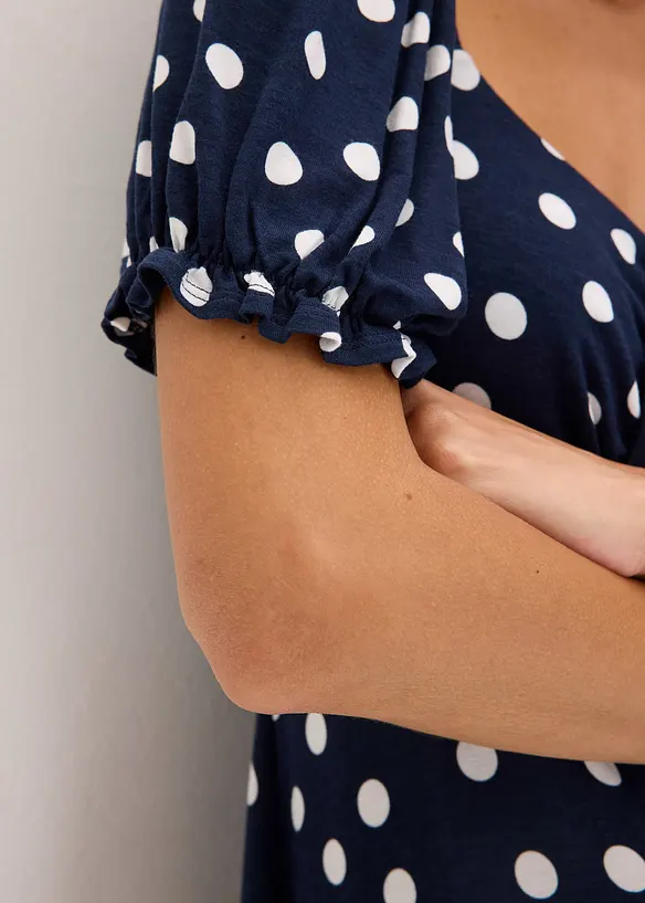 Robe midi imprimée, bonprix
