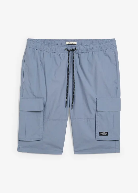 Bermuda cargo à taille élastiquée, Regular, bonprix