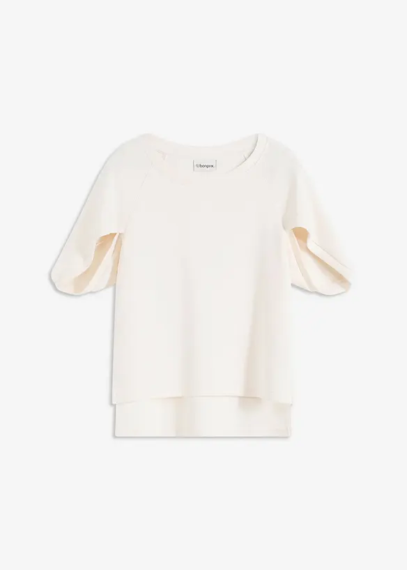 T-shirt oversize fluide en viscose mélangée, bonprix
