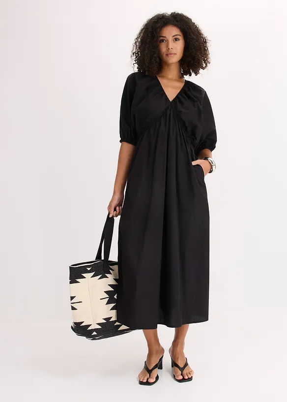 Robe longue 100% coton, bonprix