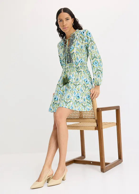 Robe bohême en jersey, bonprix
