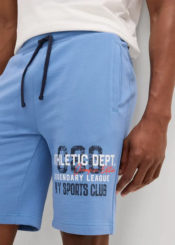 Bermuda en molleton doux, coton mélangé, bonprix