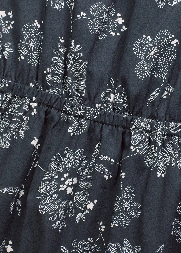 Robe midi à manches bouffantes, bonprix