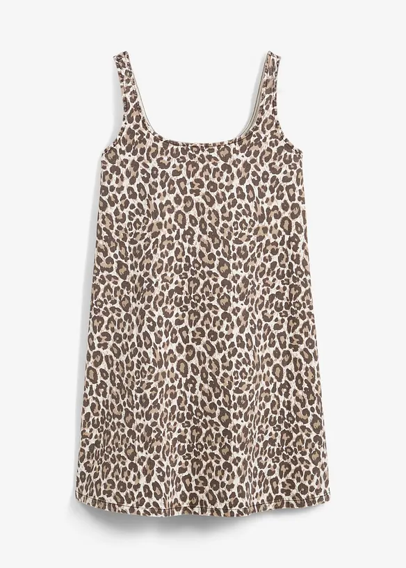 Robe courte en coton extensible, bonprix