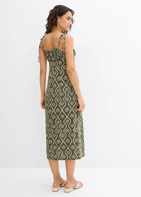 Robe midi en viscose fluide, bonprix