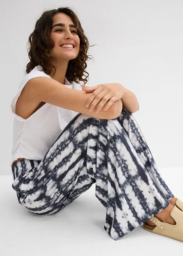 Pantalon ample en jersey, bonprix