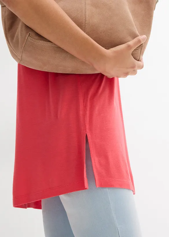 Long débardeur en viscose et lin, bonprix