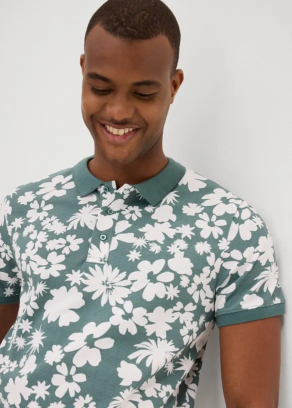 Polo en maille piquée 100% coton, bonprix