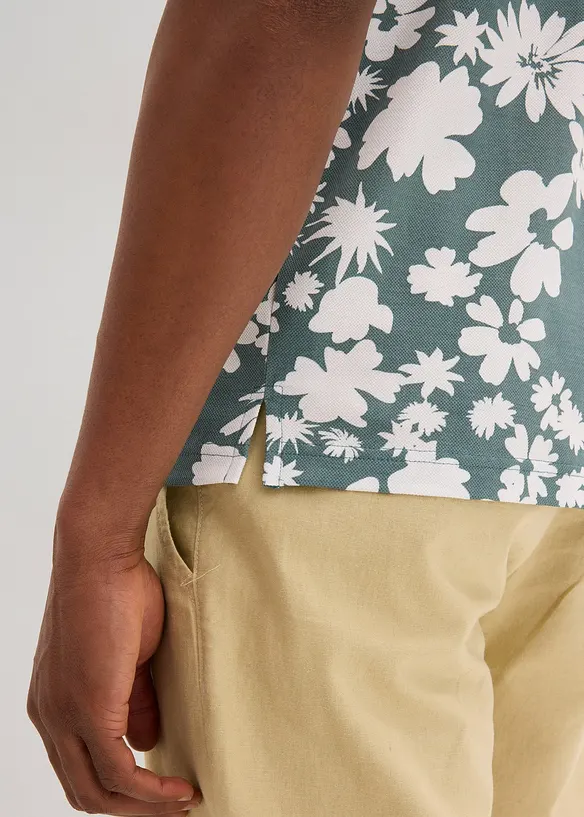 Polo en maille piquée 100% coton, bonprix