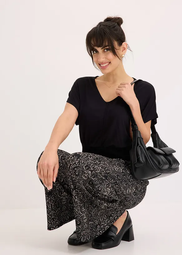 T-shirt à base smockée, bonprix