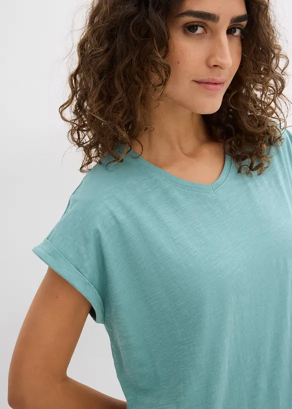 T-shirt boxy 100% coton, bonprix