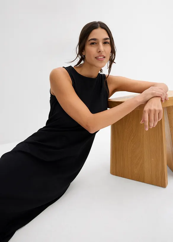 Robe midi en coton épais, bonprix