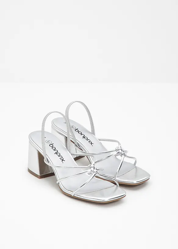 Sandales à talons, bonprix