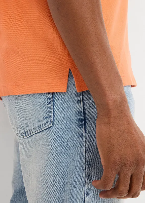 Polo en maille piquée 100% coton, bonprix