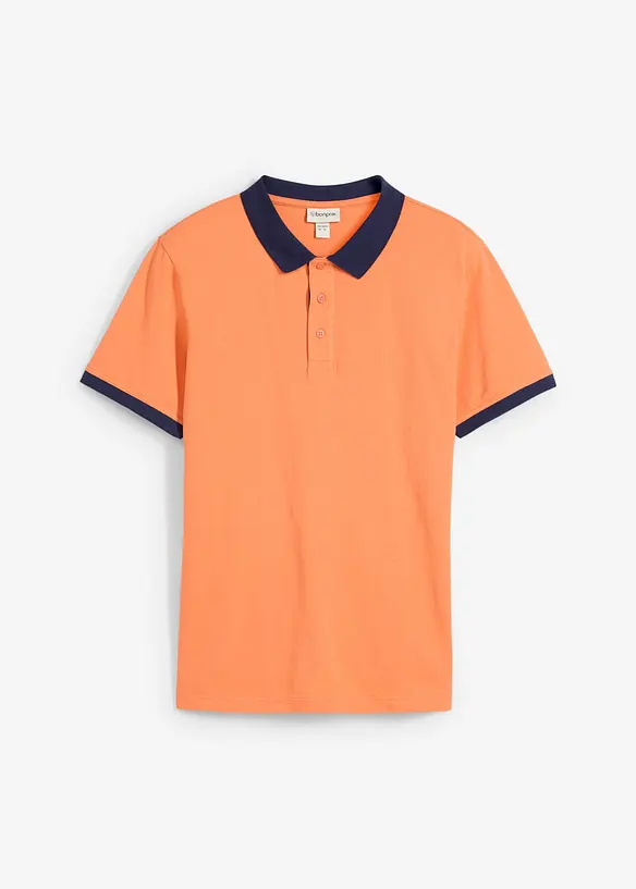Polo en maille piquée 100% coton, bonprix