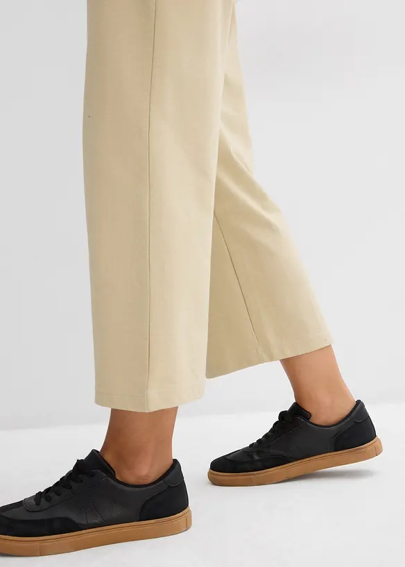 Pantalon large en molleton, bonprix