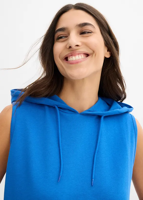 Robe molletonnée, coupe ballon, bonprix