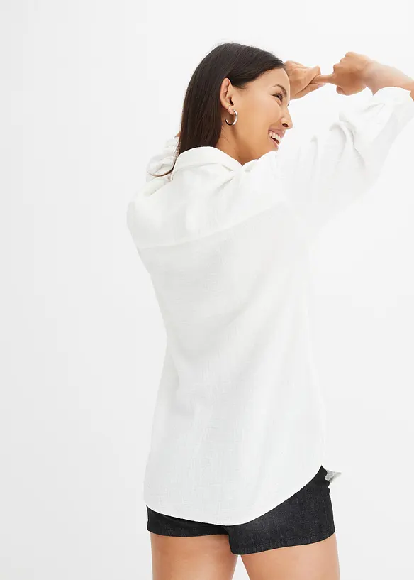 Chemisier en gaze de coton, bonprix