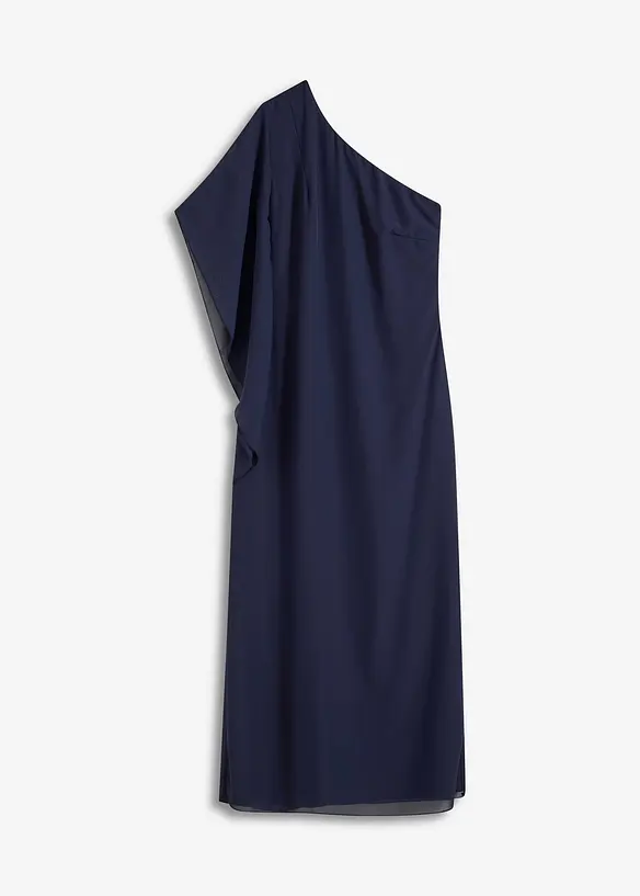 Robe asymétrique en mousseline, bonprix