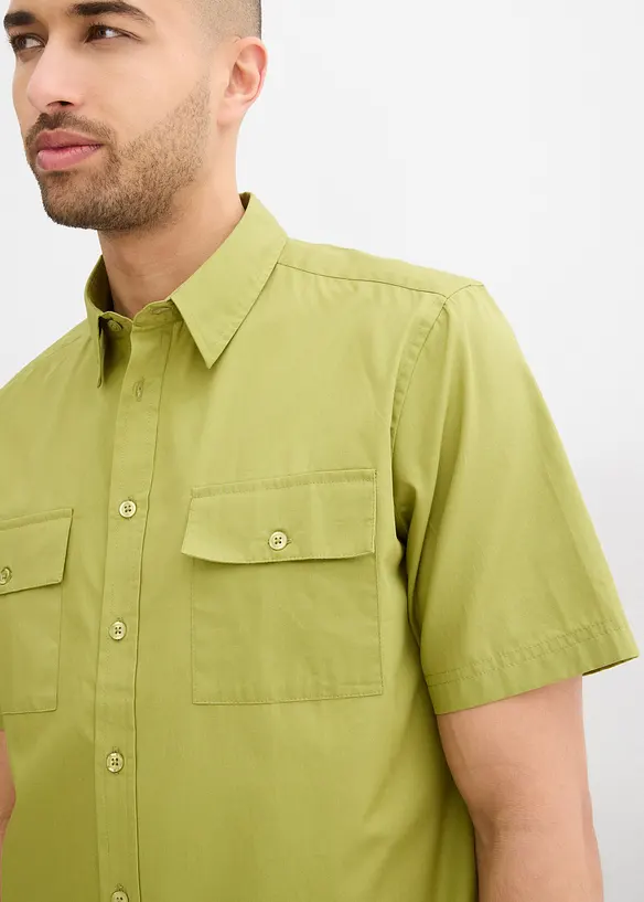 Chemise manches courtes 100 % coton, bonprix