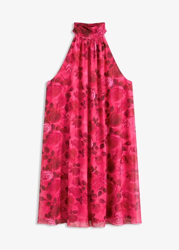 Robe en mesh imprimée, bonprix